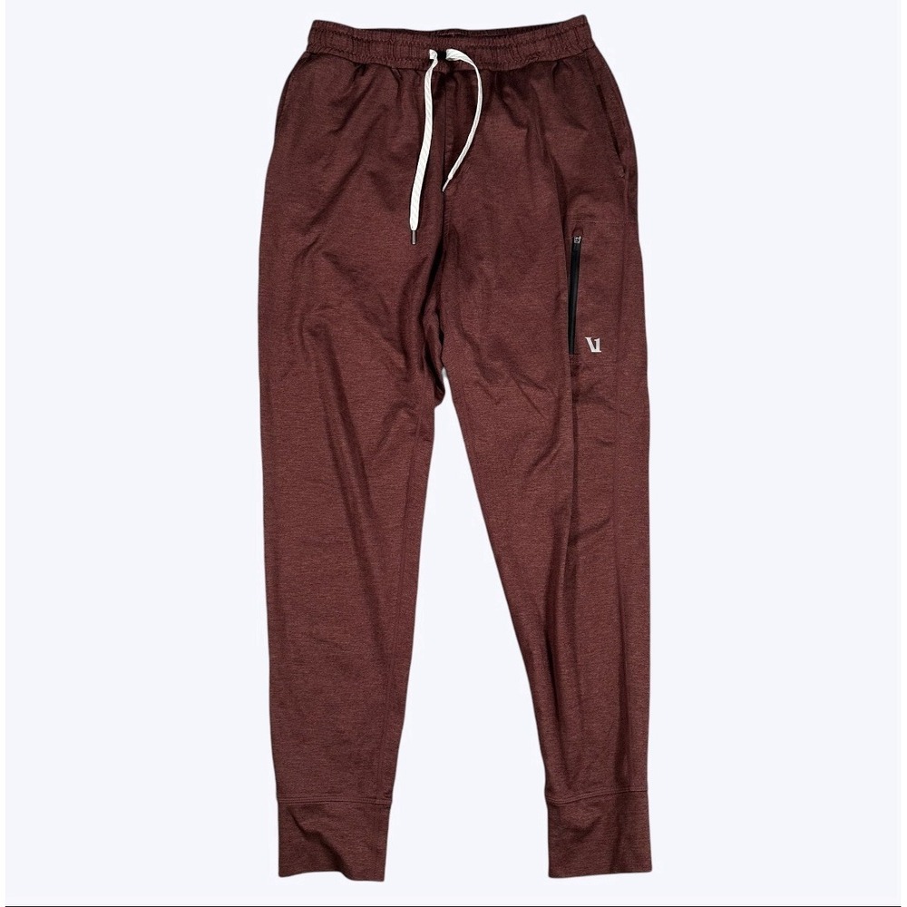 Vuori Sunday Performance Jogger Mens Small Burgundy Athletic Pants Golf V416